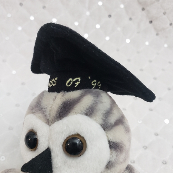 Vintage Ty Beanie Baby  "WISER" Class of '99 - Picture 7 of 10